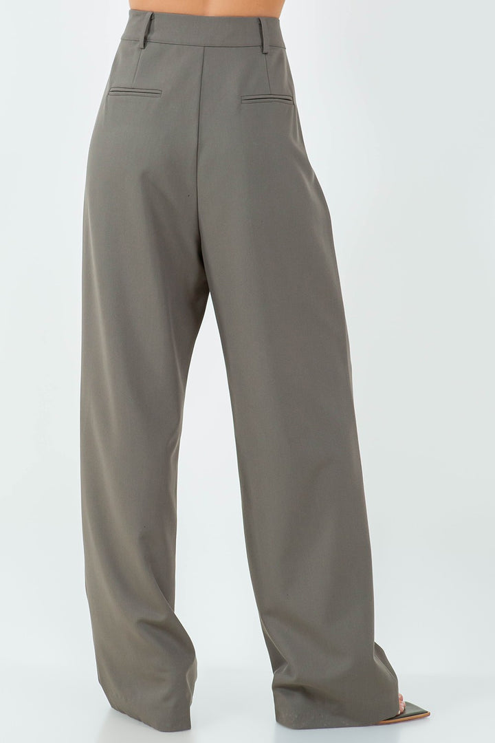CAL PLEATED TROUSERS
