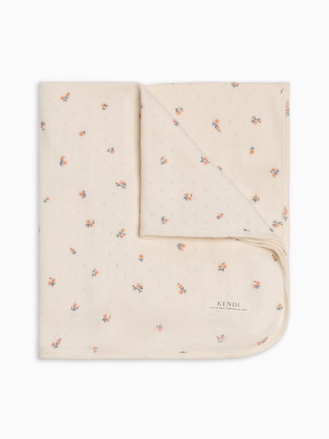 POINTELLE SWADDLE - FLORAL