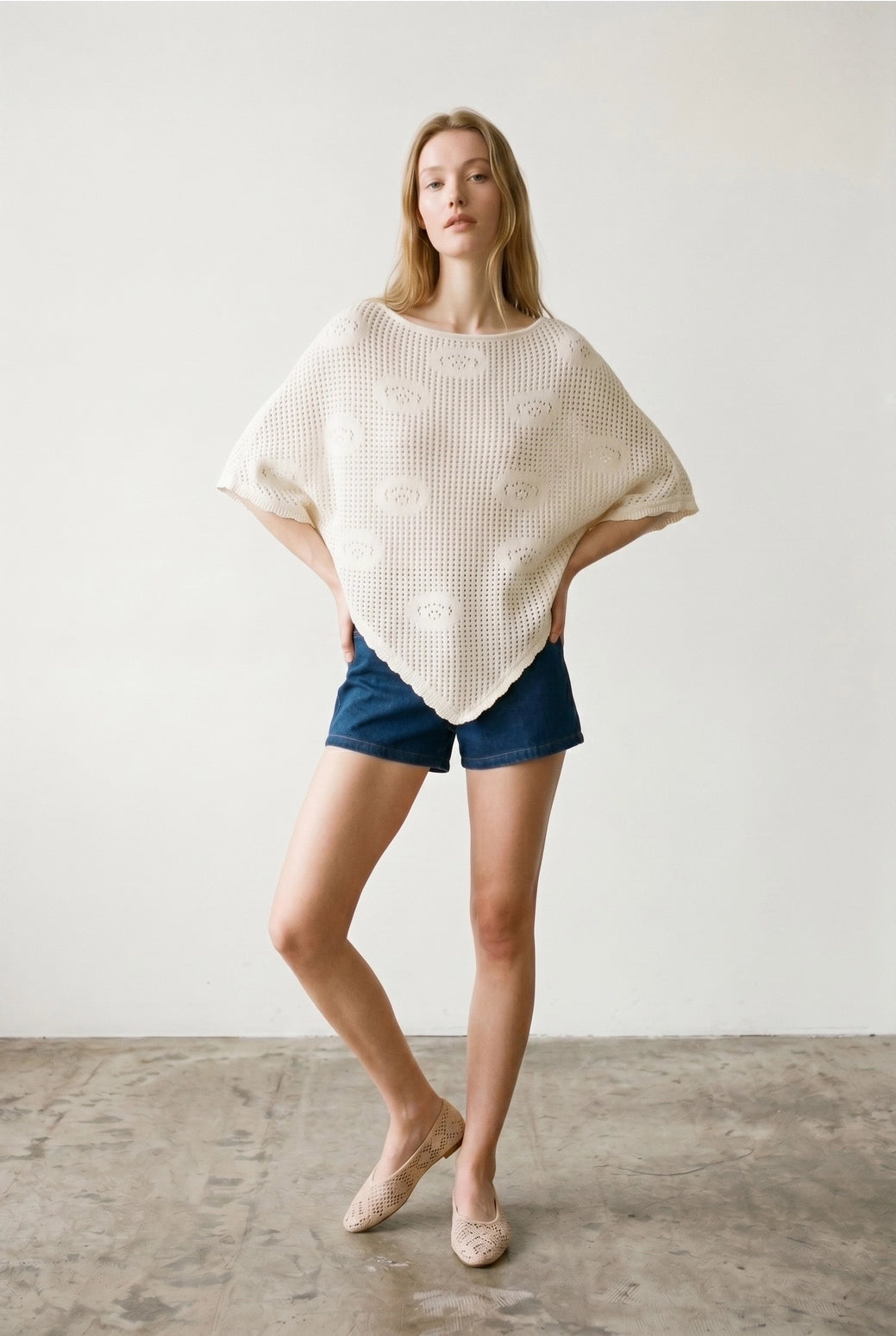 TAL KNIT PONCHO