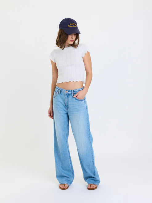 2K MID RISE RELAXED BAGGY JEAN - PULSE