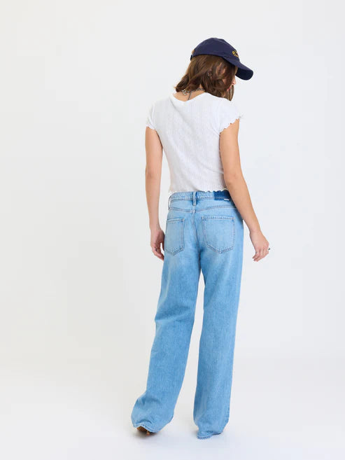 2K MID RISE RELAXED BAGGY JEAN - PULSE
