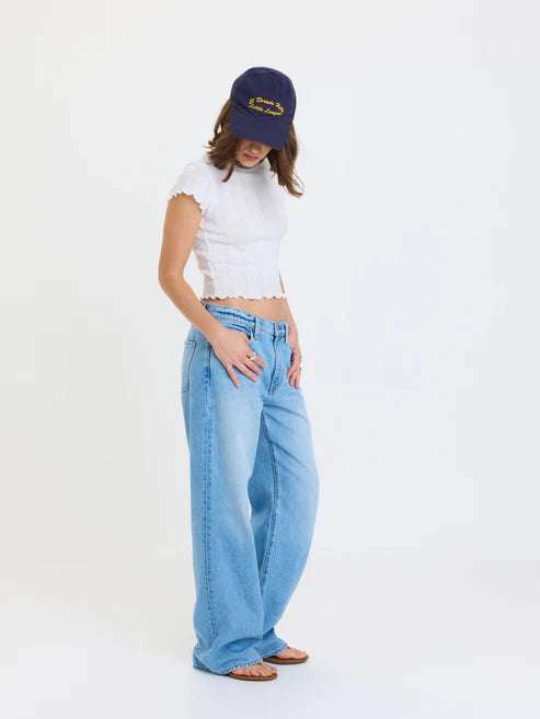 2K MID RISE RELAXED BAGGY JEAN - PULSE
