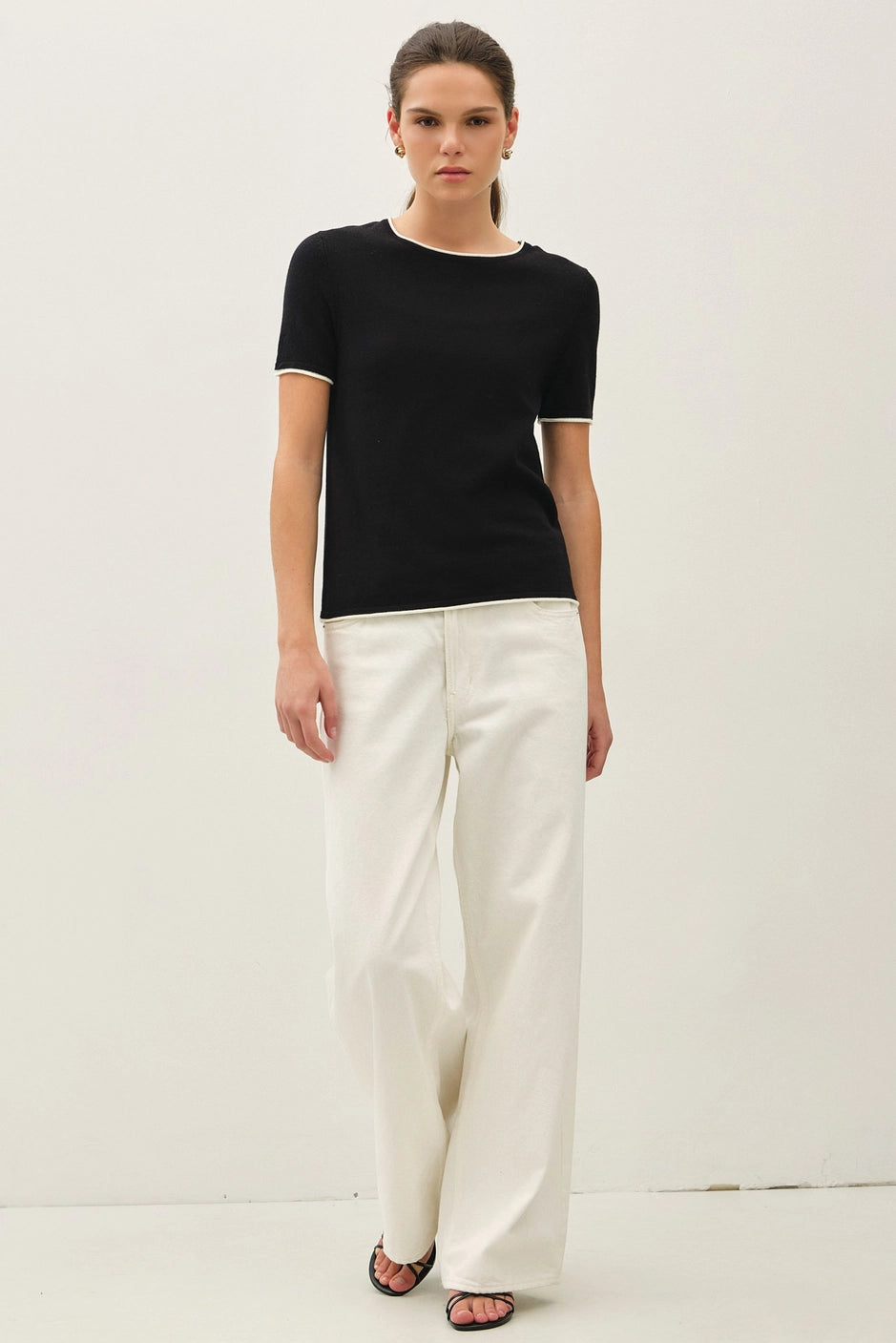 QUEN TOP - BLACK
