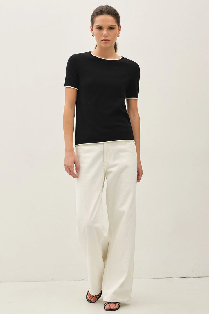QUEN TOP - BLACK