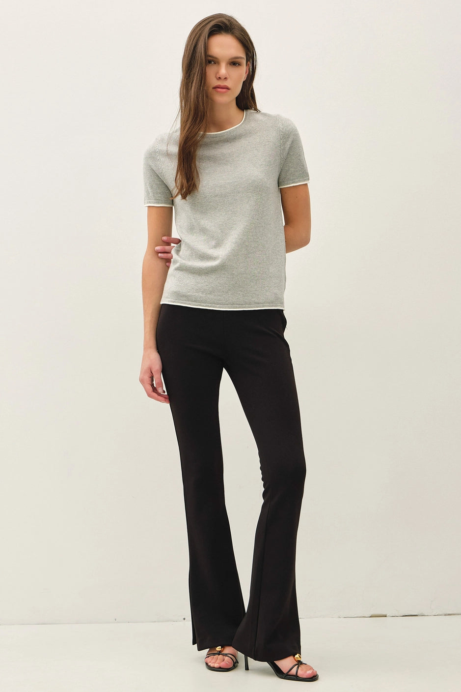 QUEN TOP - GREY
