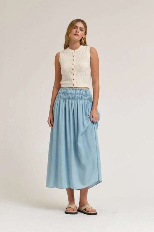 QUINN VEST - IVORY