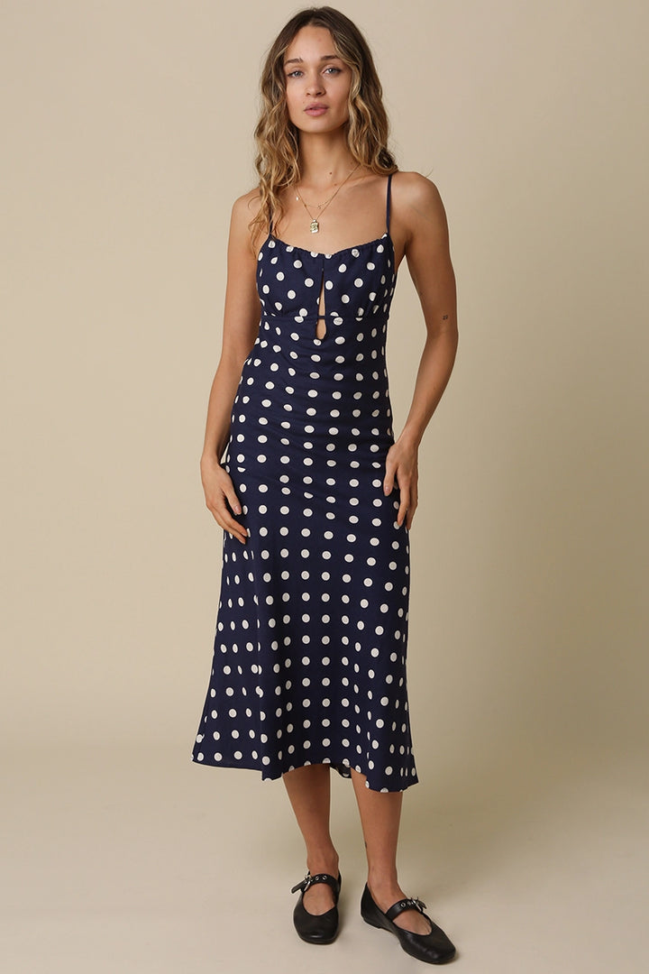 CLARA OPEN BACK DRESS
