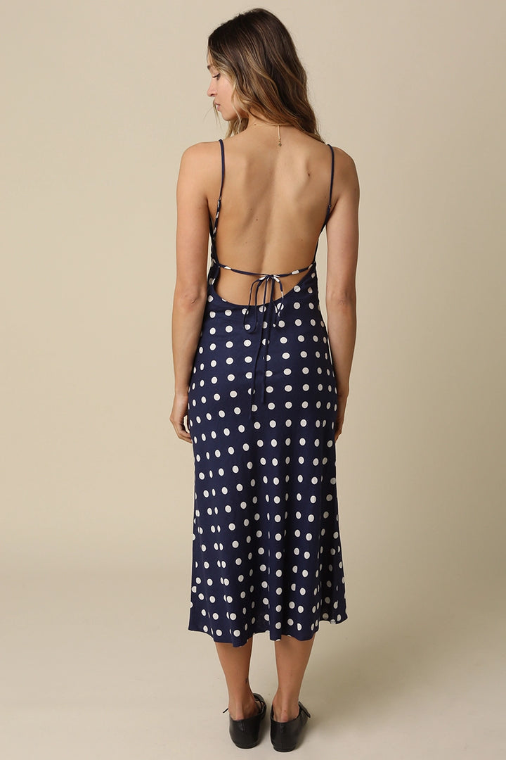 CLARA OPEN BACK DRESS