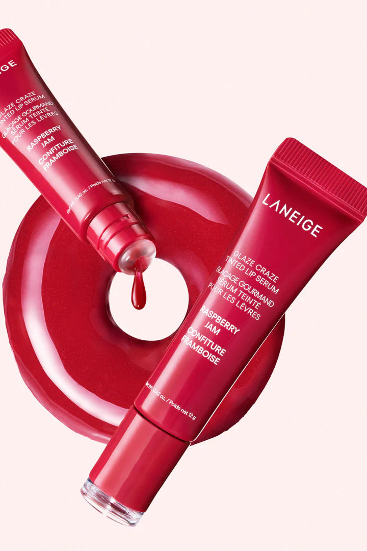 LANEIGE GLAZE CRAZE TINTED SERUM - RASPBERRY JAM