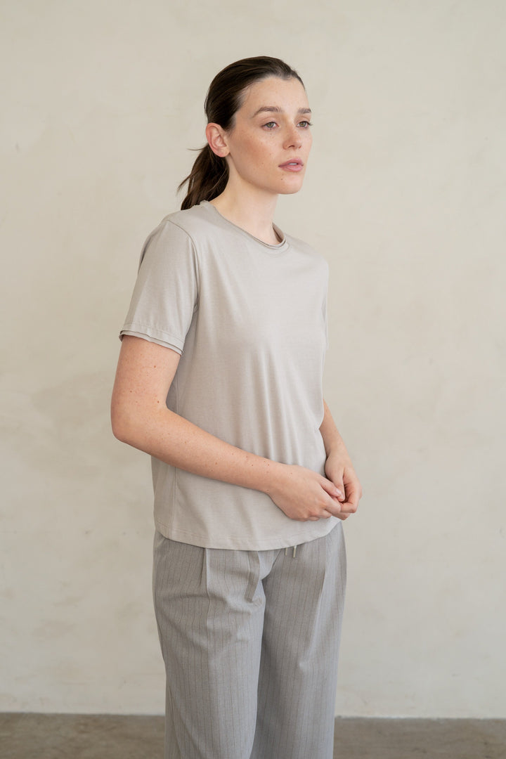 RAW HEM RELAXED TEE