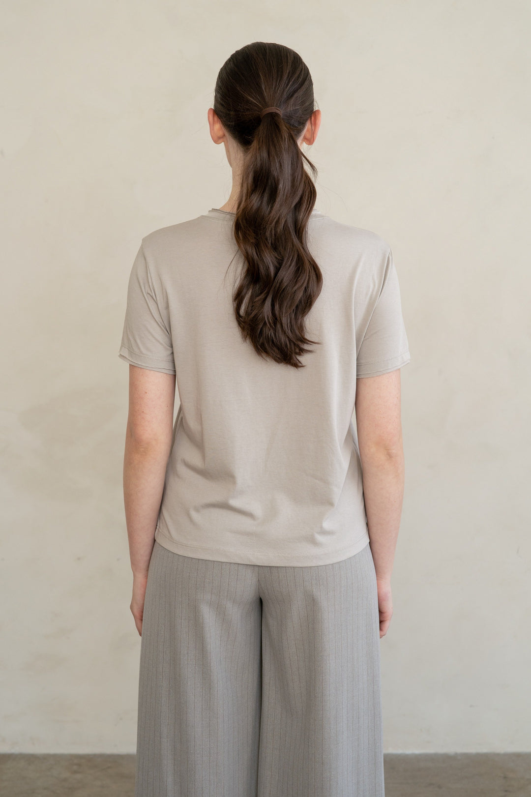 RAW HEM RELAXED TEE