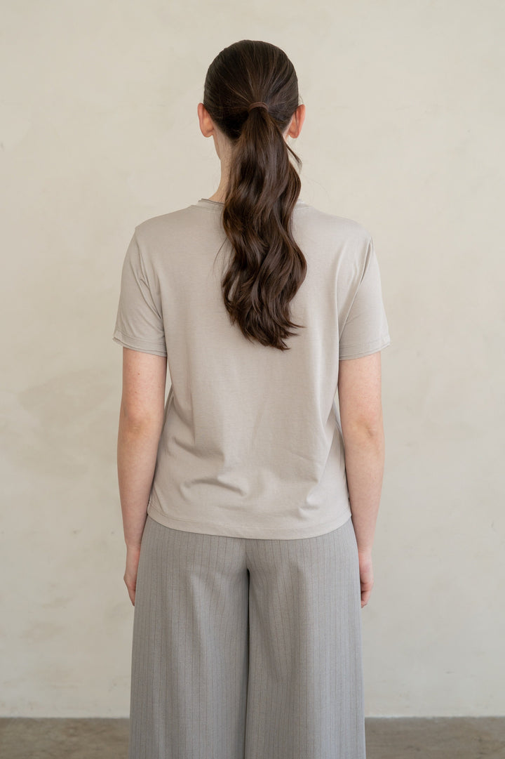 RAW HEM RELAXED TEE