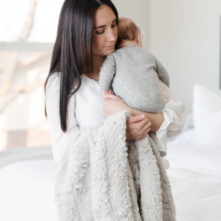 SARANONI DREAM RECEIVING BLANKET - OAT