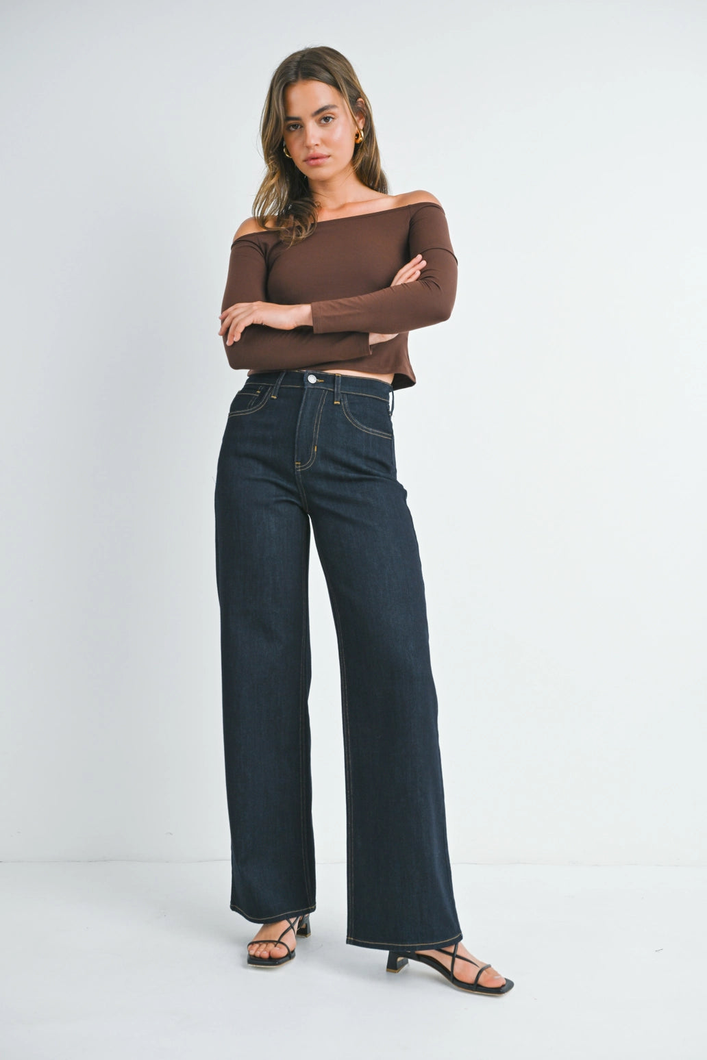 RELAXED WIDE LEG - SUPER DARK