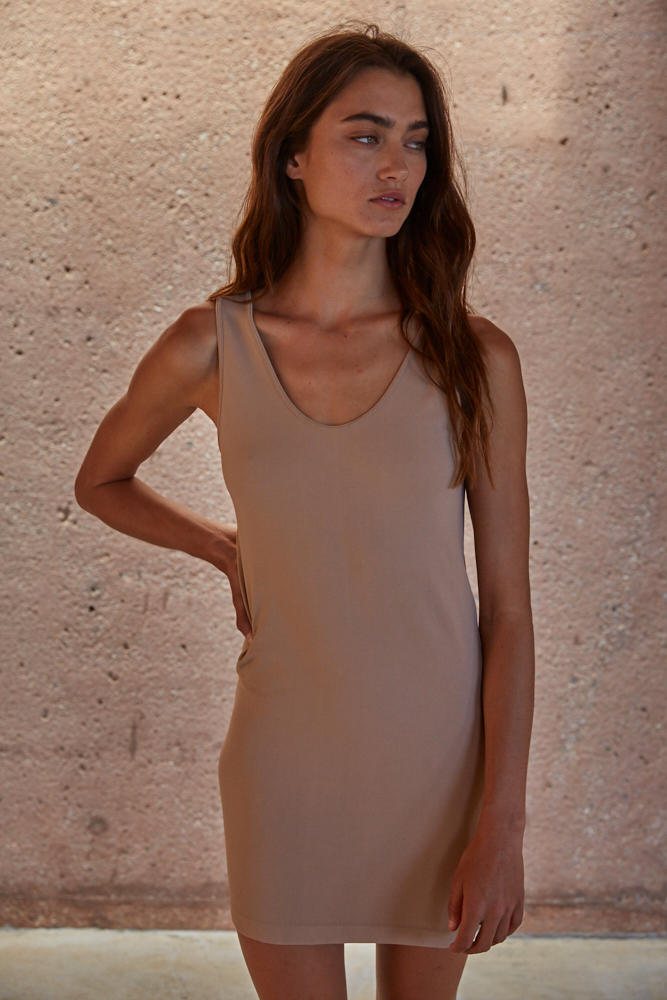 REVERSIBLE MINI TANK DRESS