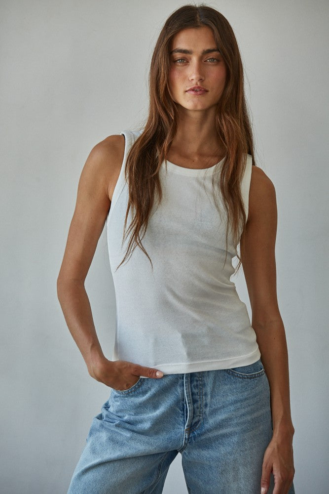 EVERYDAY RIBBED TANK