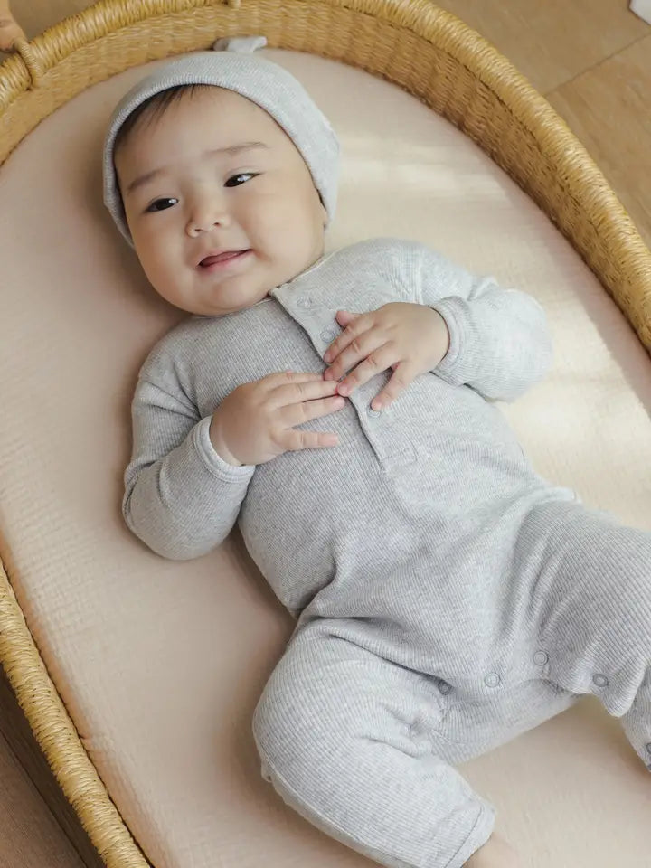 RIBBED BABY JUMPSUIT