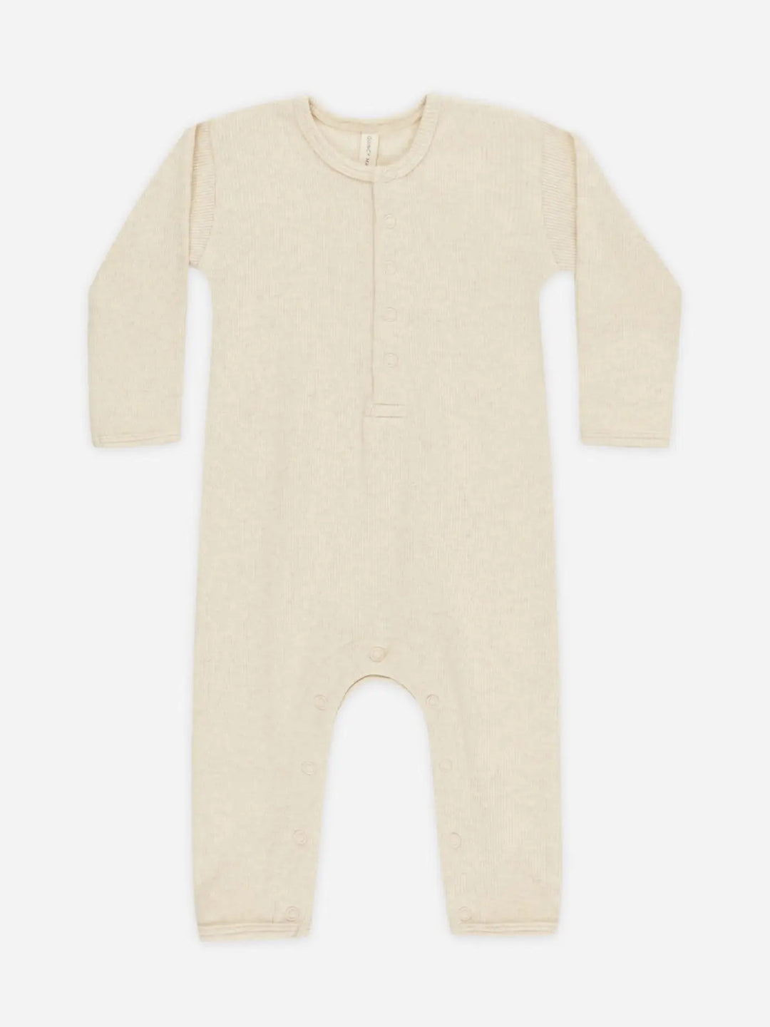 RIBBED JUMPSUIT - OAT