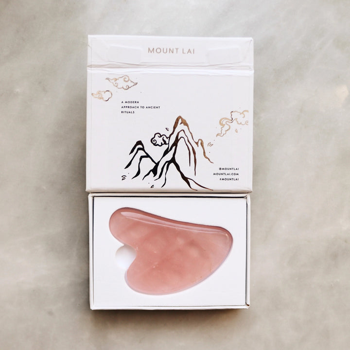 ROSE QUARTZ GUA SHA