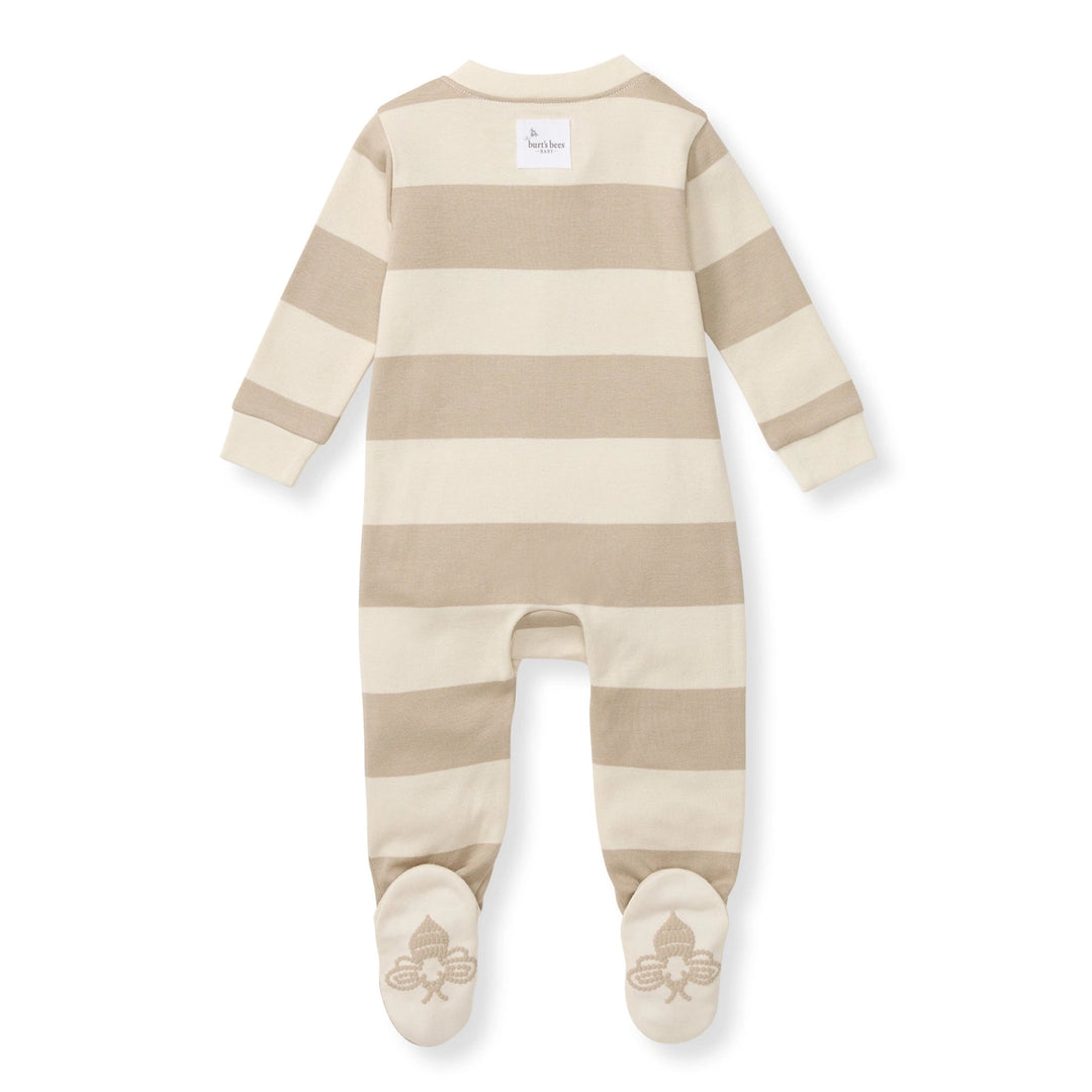 RUGBY STRIPE SLEEPER - OAT