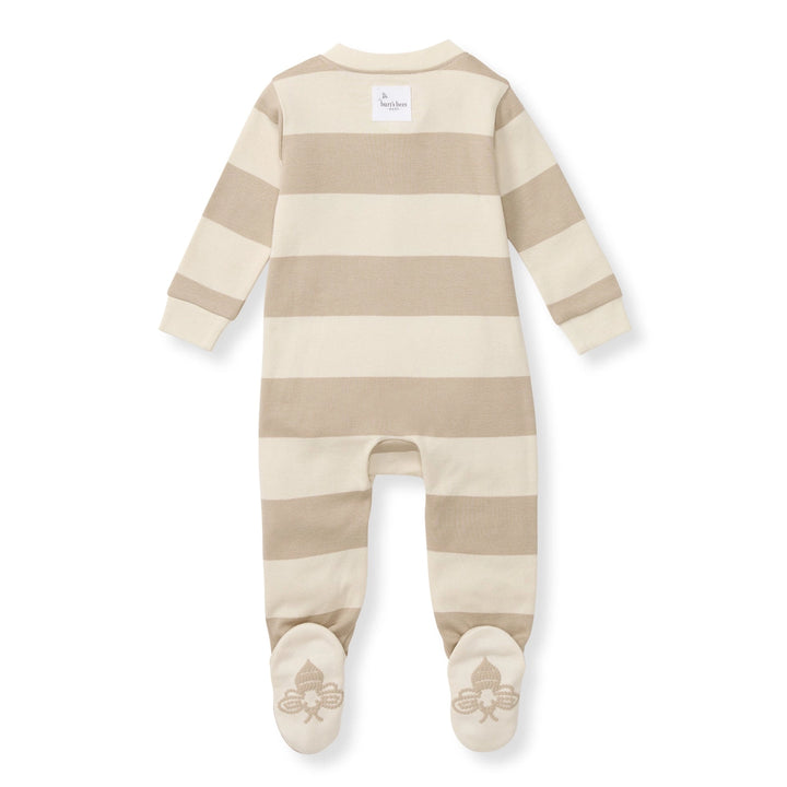 RUGBY STRIPE SLEEPER - OAT