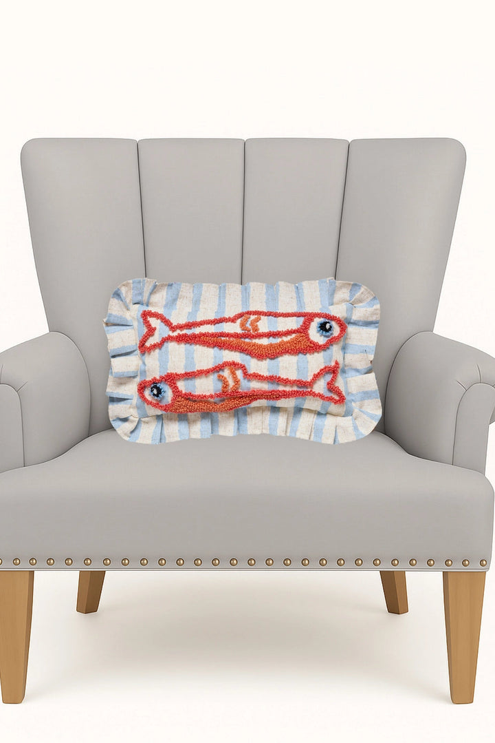COASTAL SARDINES PILLOW