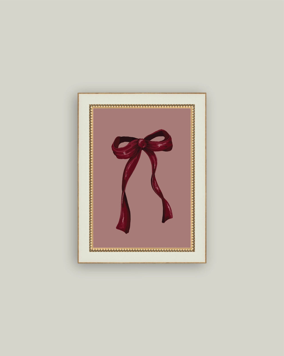 SATIN KNOT FRAME