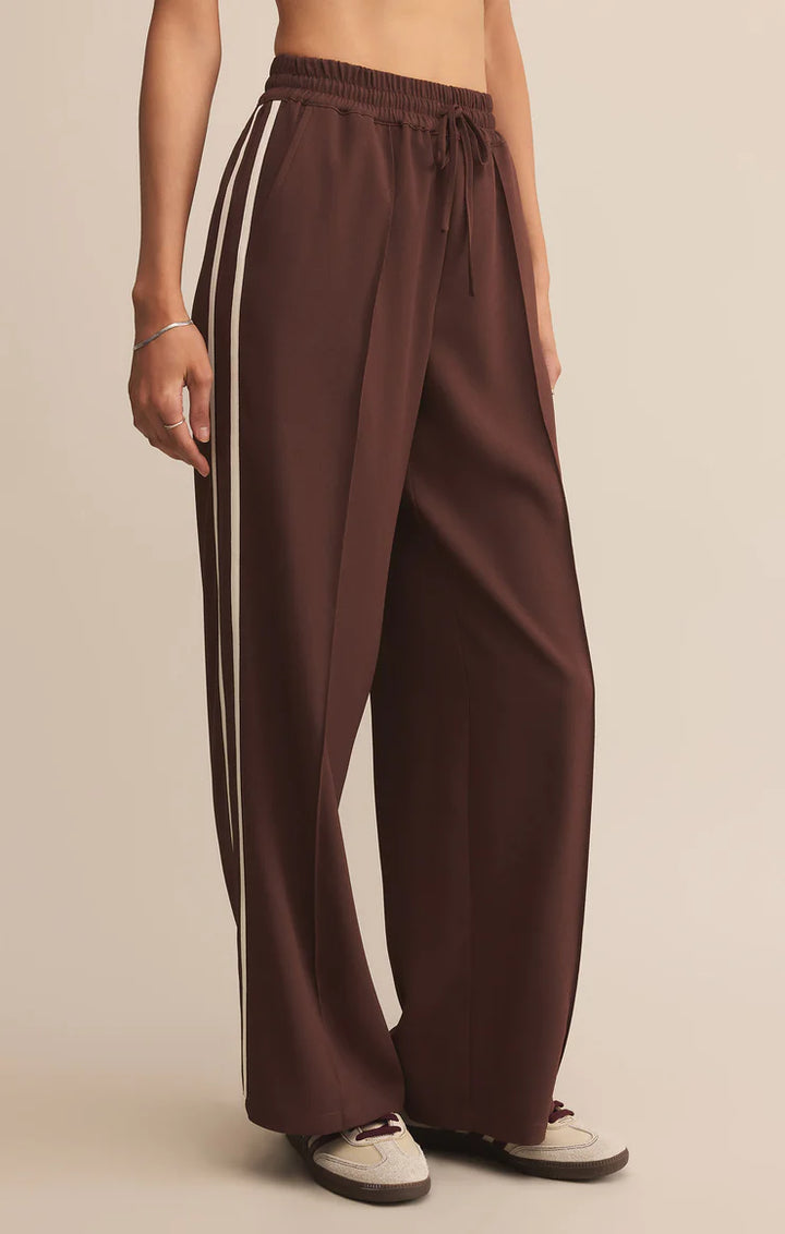 SAUNDER TRACK PANT - SANDALWOOD