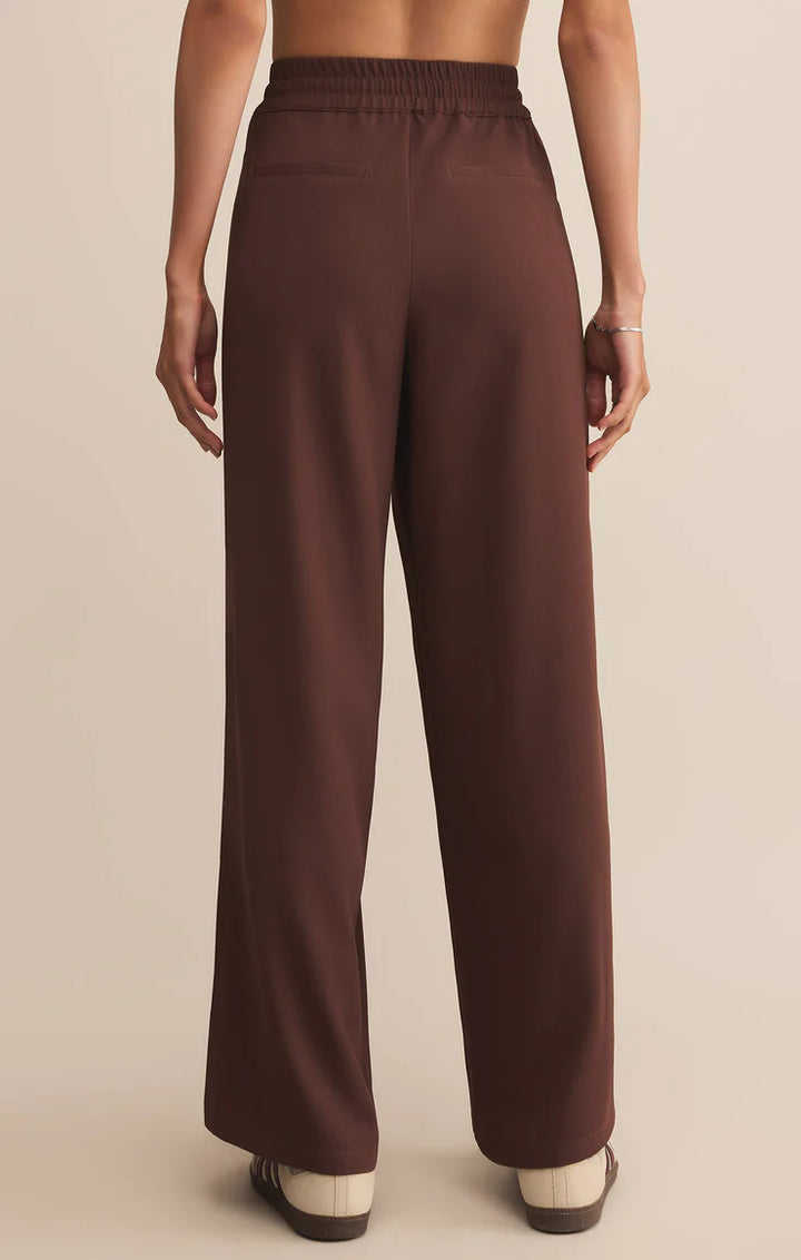 SAUNDER TRACK PANT - SANDALWOOD