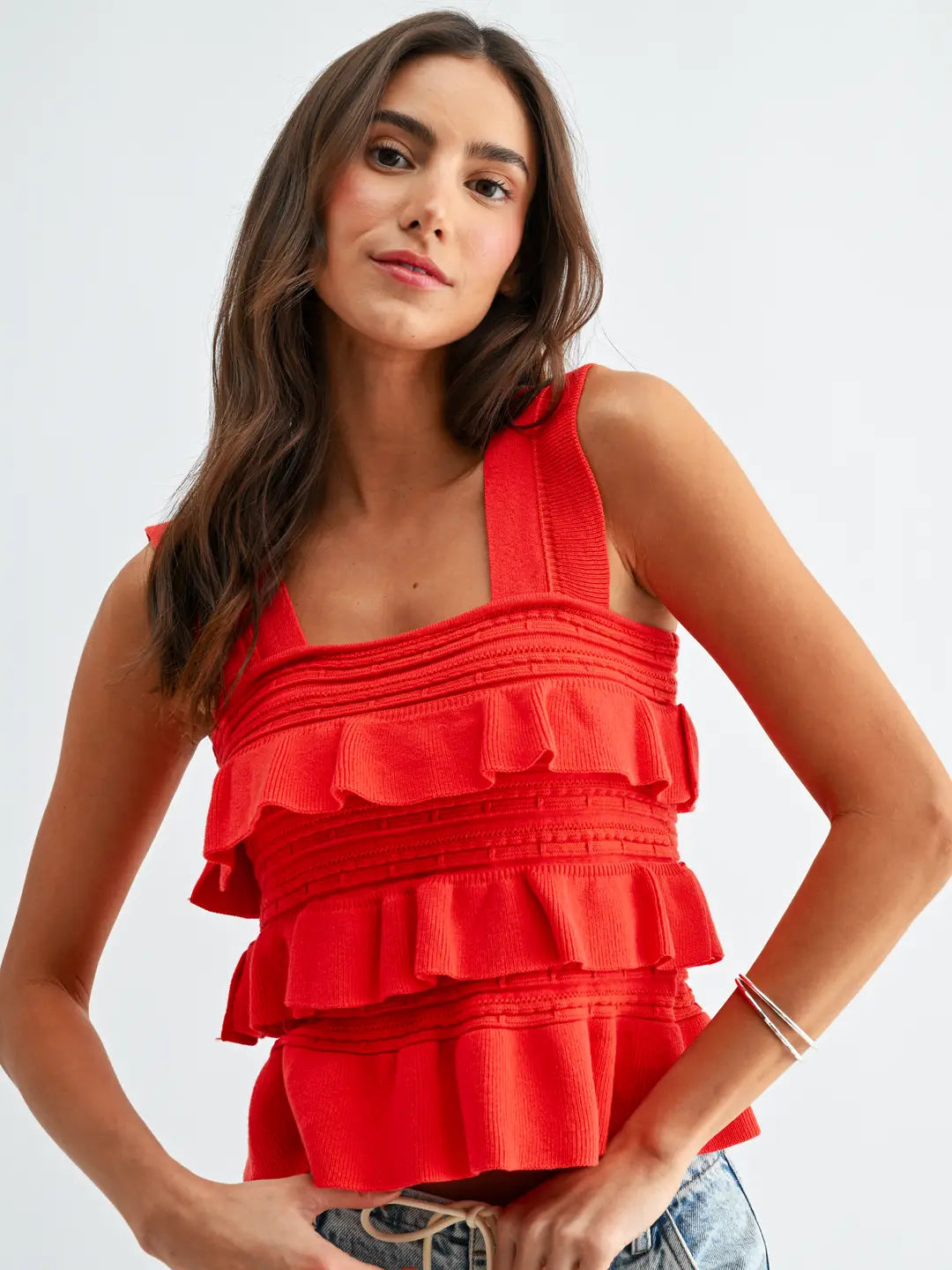 SCARLET KNIT TOP