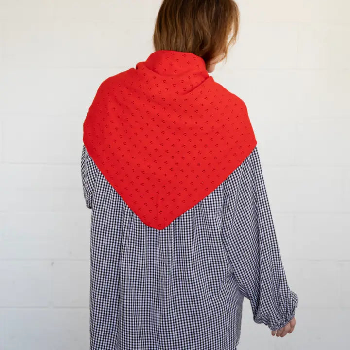 POINTELLE SCARF
