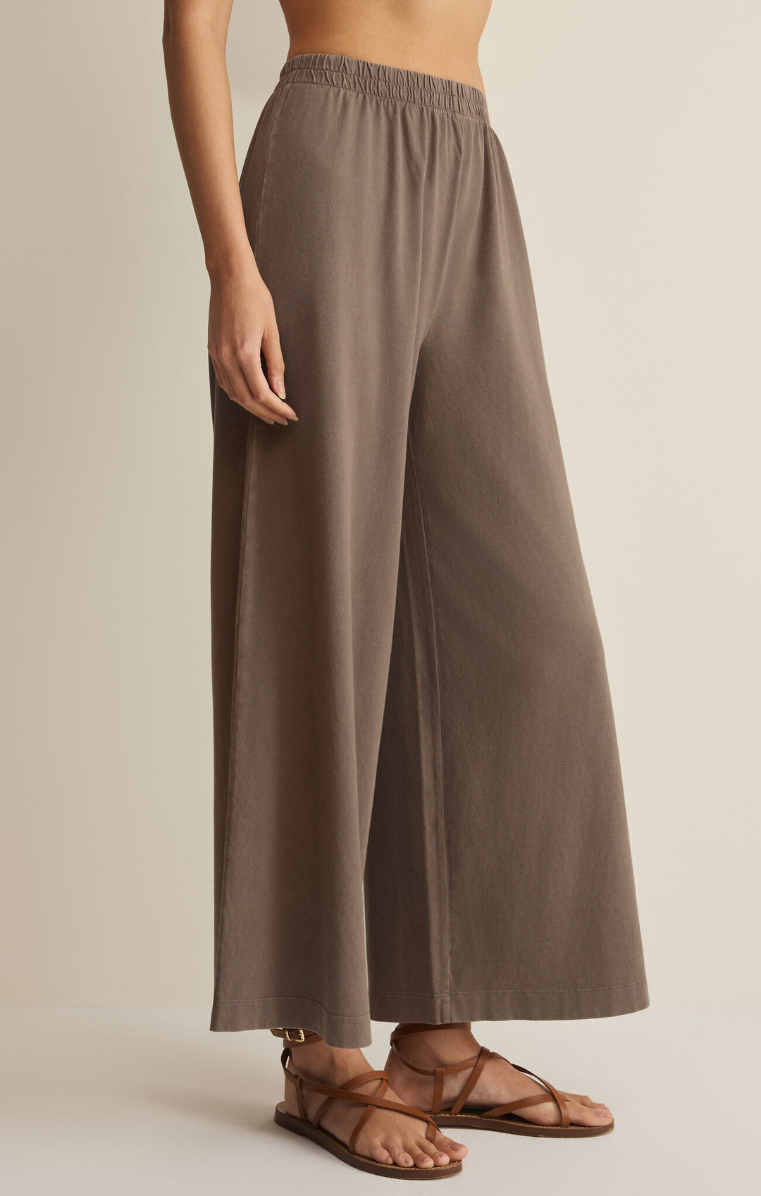 SCOUT JERSEY PANT - BROWN