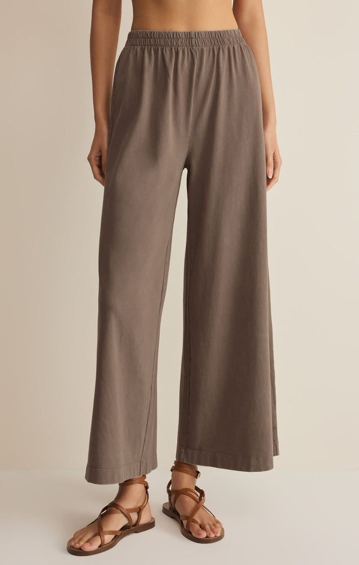 SCOUT JERSEY PANT - BROWN