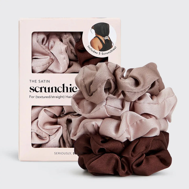 KITSCH SATIN SLEEP SCRUNCHIES