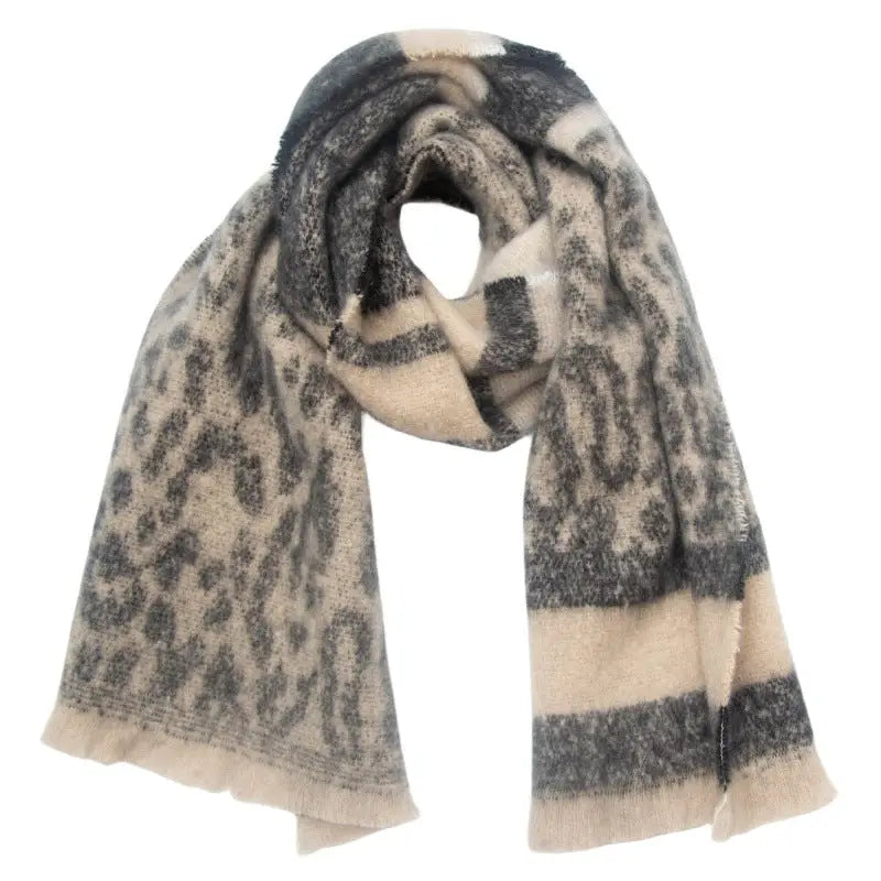 LEOPARD SCARF