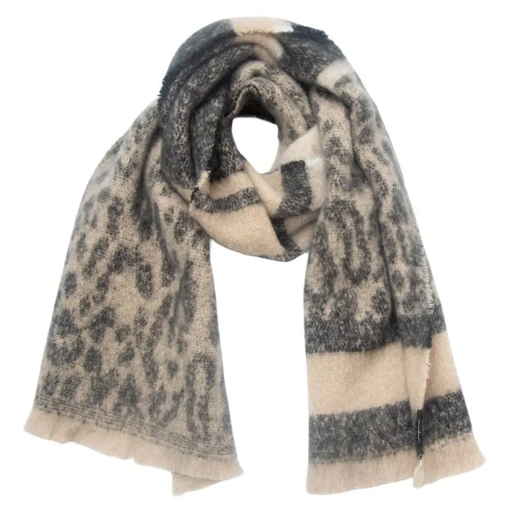 LEOPARD SCARF