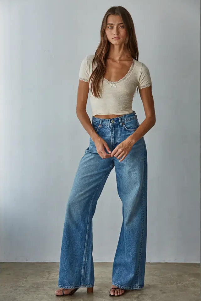 SEAMLESS JACQUARD TOP