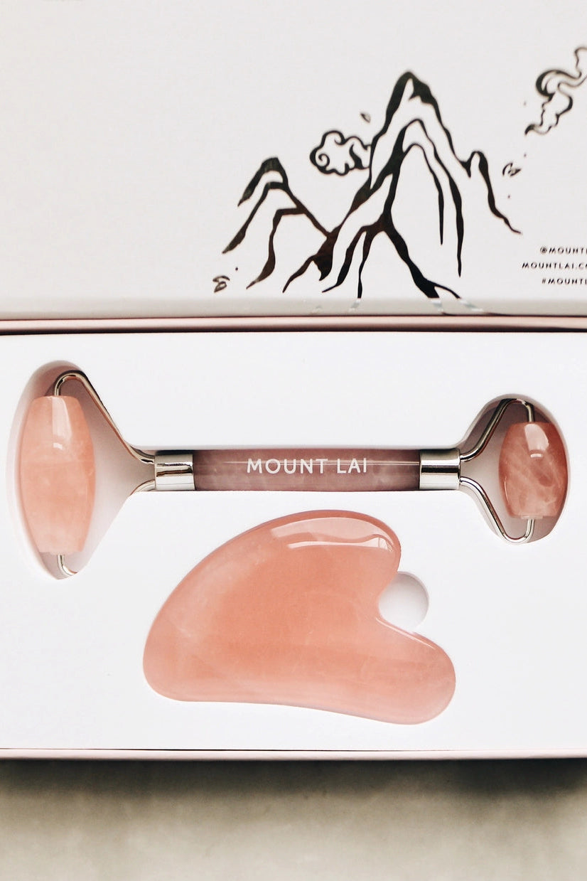 ROSE QUARTZ FACIAL SPA SET