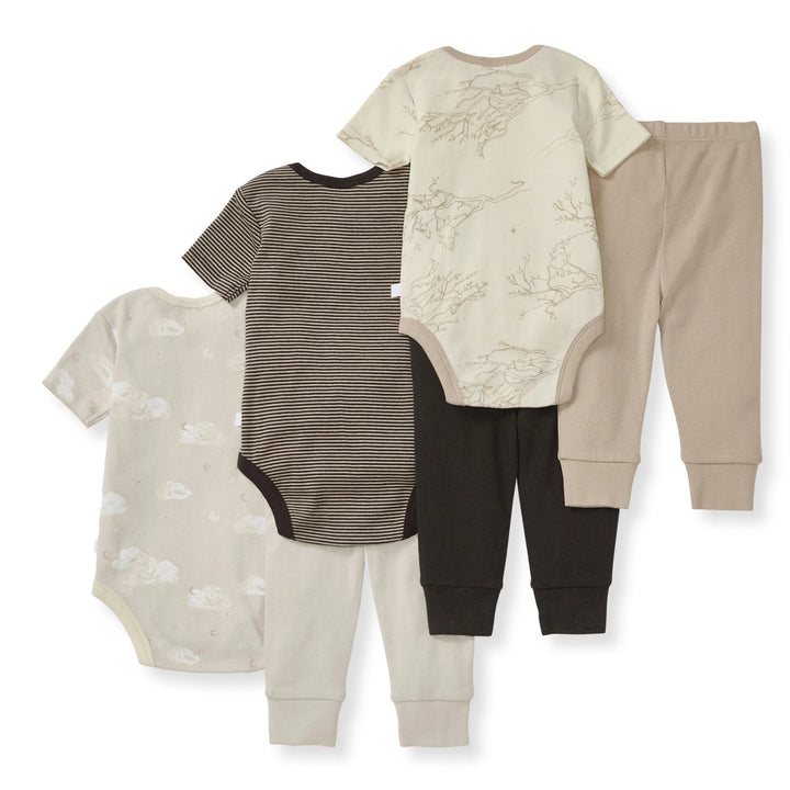 6 PIECE JUMPSUIT + PANT SET