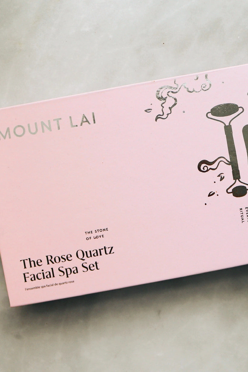 ROSE QUARTZ FACIAL SPA SET