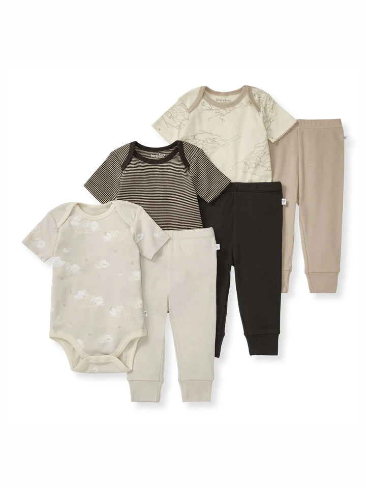 6 PIECE JUMPSUIT + PANT SET
