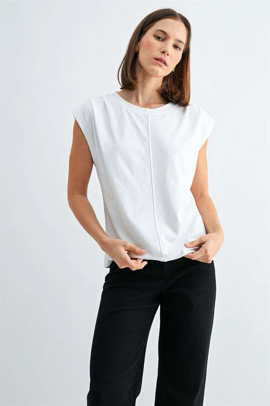 WIDE SHOULDER TOP