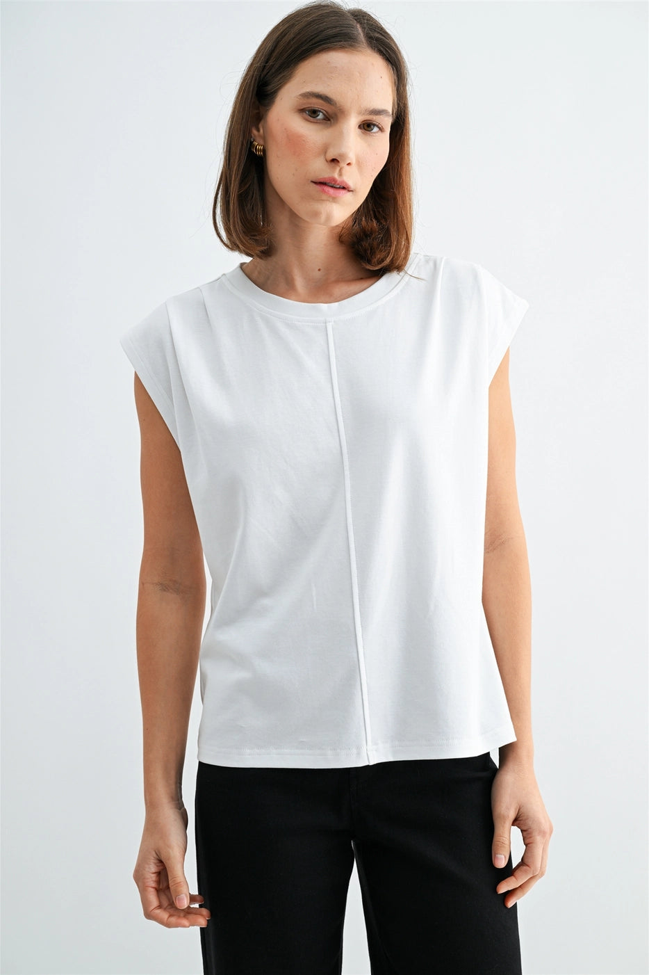 WIDE SHOULDER TOP