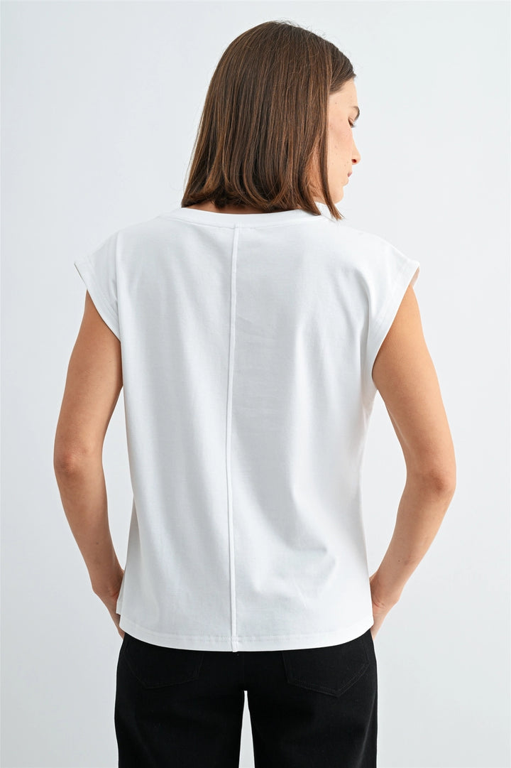 WIDE SHOULDER TOP