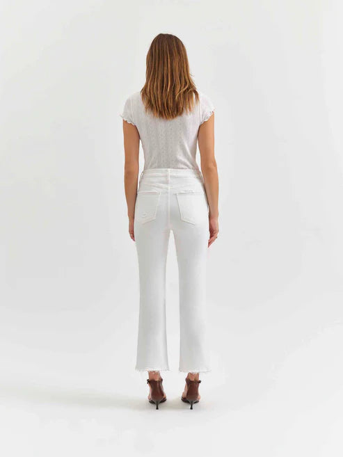 SHY GIRL CROPPED FLARE - LAMB