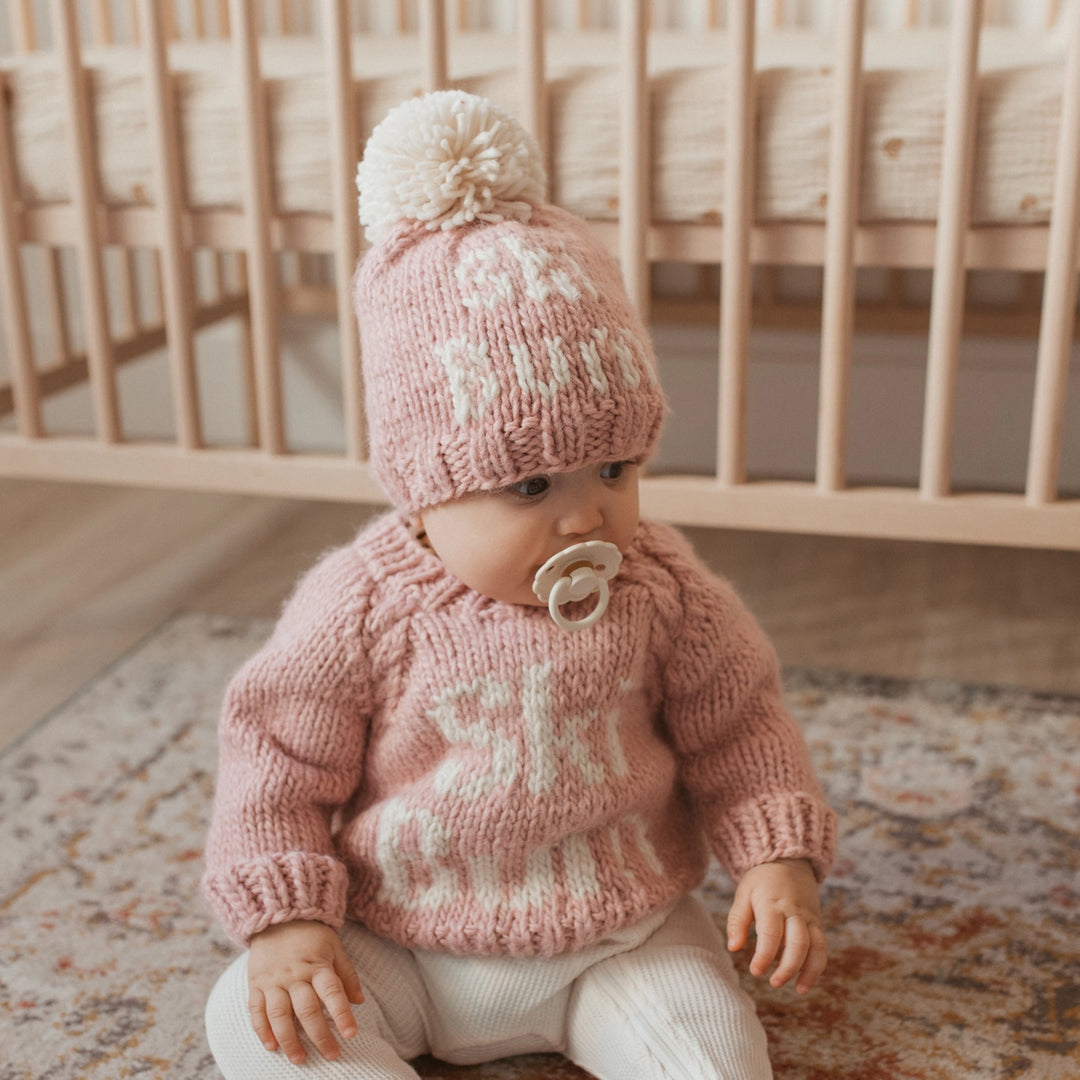 SKI BUM BEANIE - ROSY