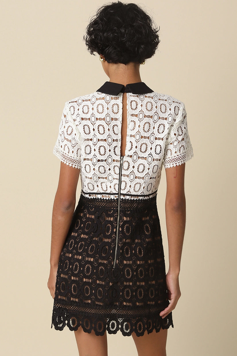 SKYE CONTRAST MINI DRESS