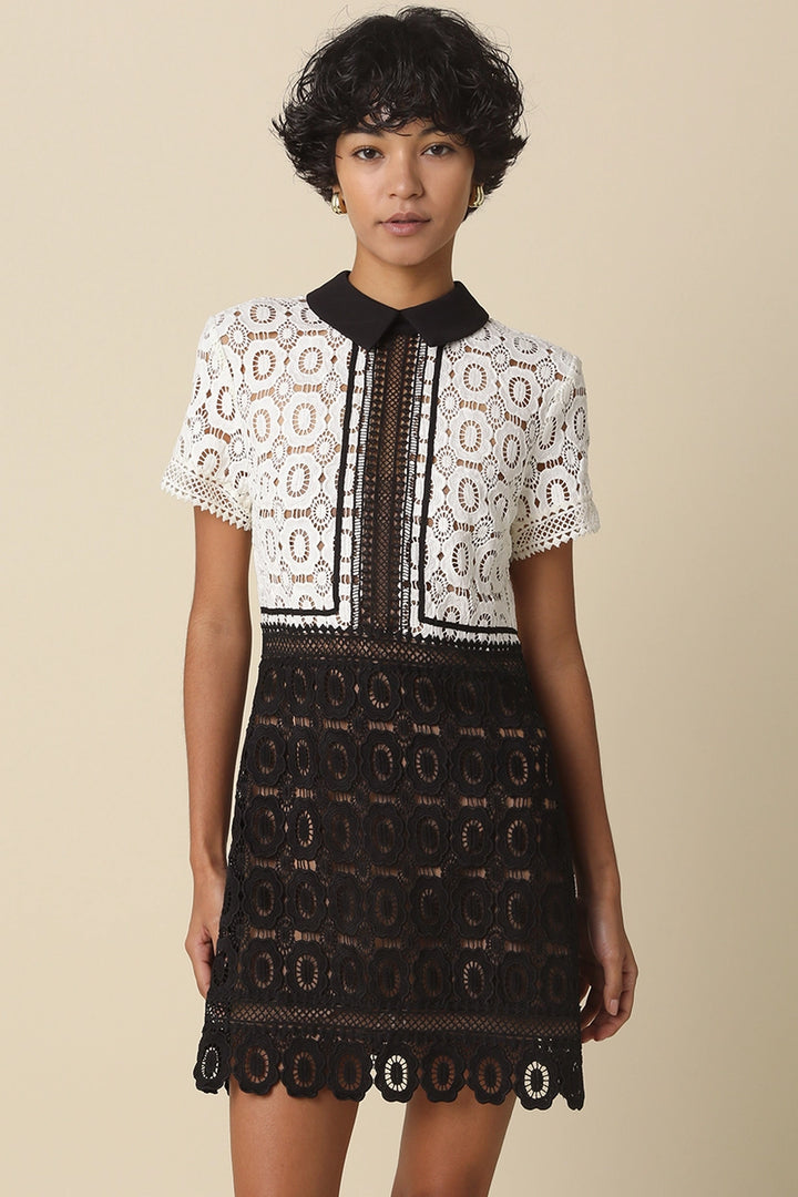 SKYE CONTRAST MINI DRESS