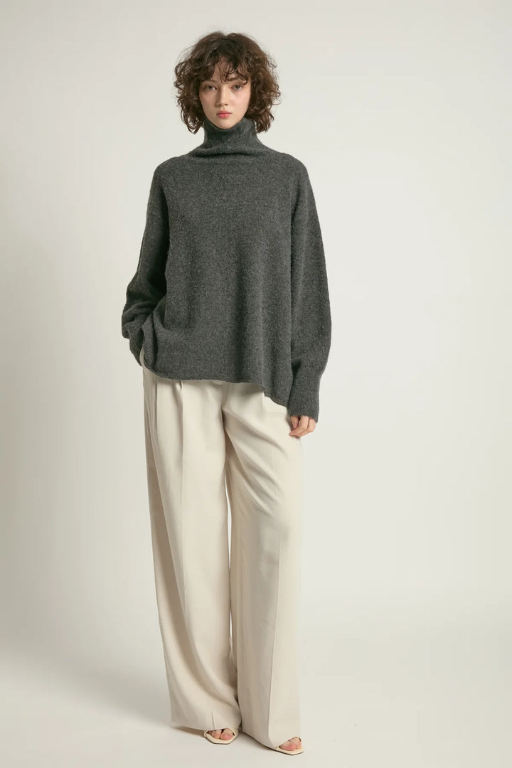 Slouch Turtleneck Sweater