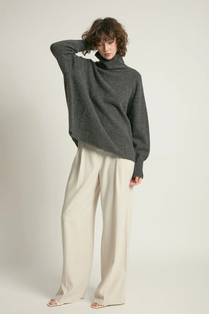 Slouch Turtleneck Sweater